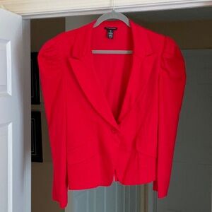 Courtenay Red Tailored Blazer for Professional Style